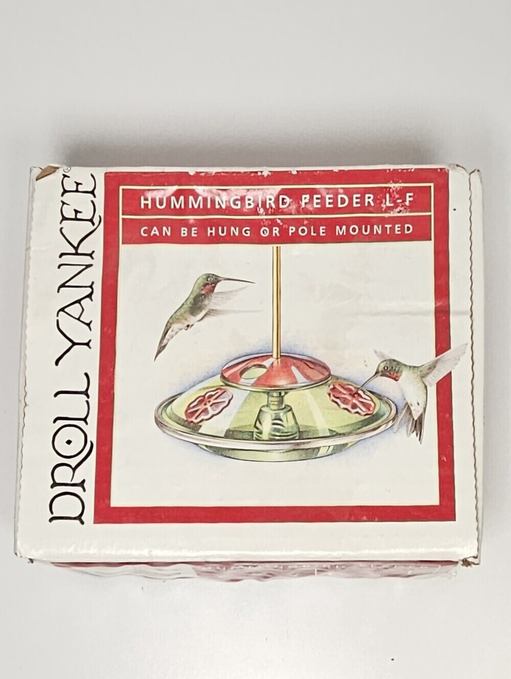 Vintage Droll Yankees Hummingbird Feeder L F With Original Box